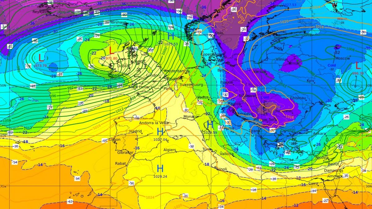 Ciclon Mediteranean Aduce Vreme Extremă în România