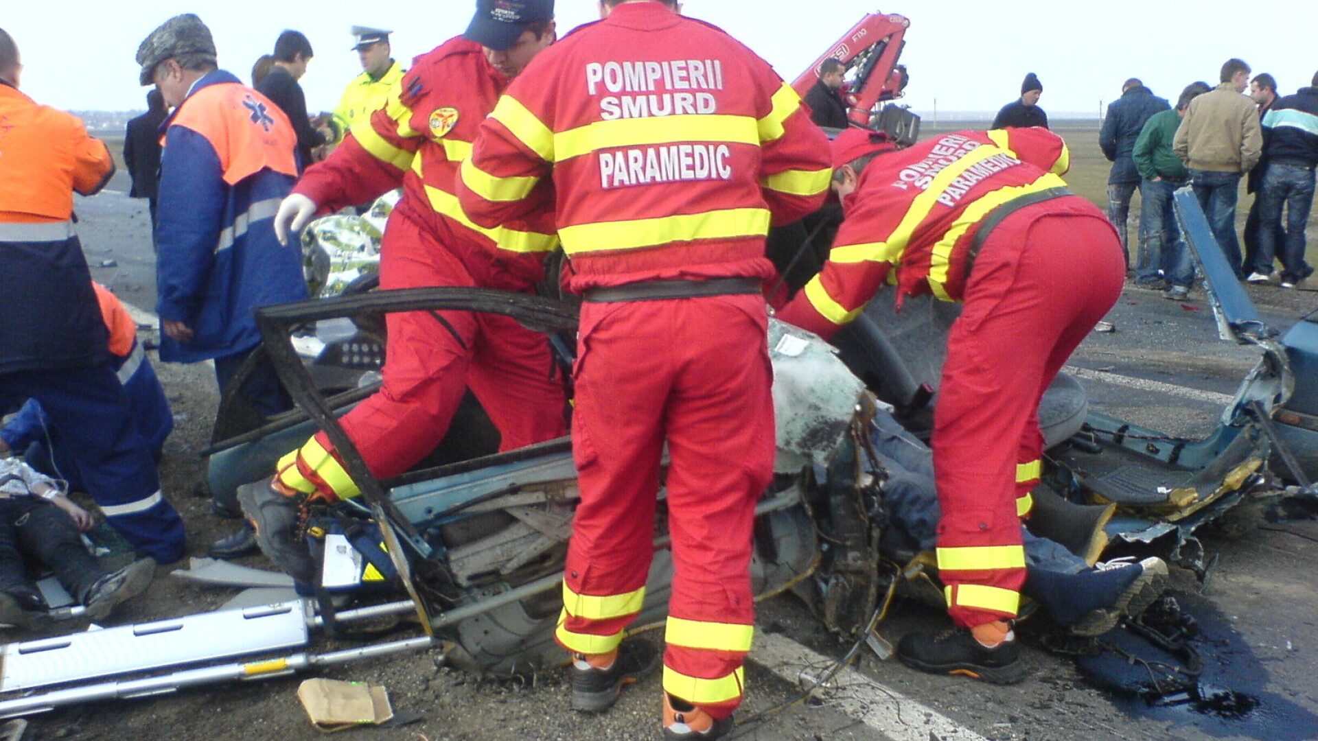 Cursă contracronometru pentru a salva vieți după accidentul rutier devastator din Cluj