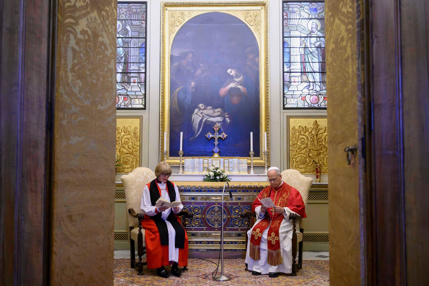 Moment istoric la Vatican: Papa și Arhiepiscopul de Canterbury în rugăciune pentru unitate