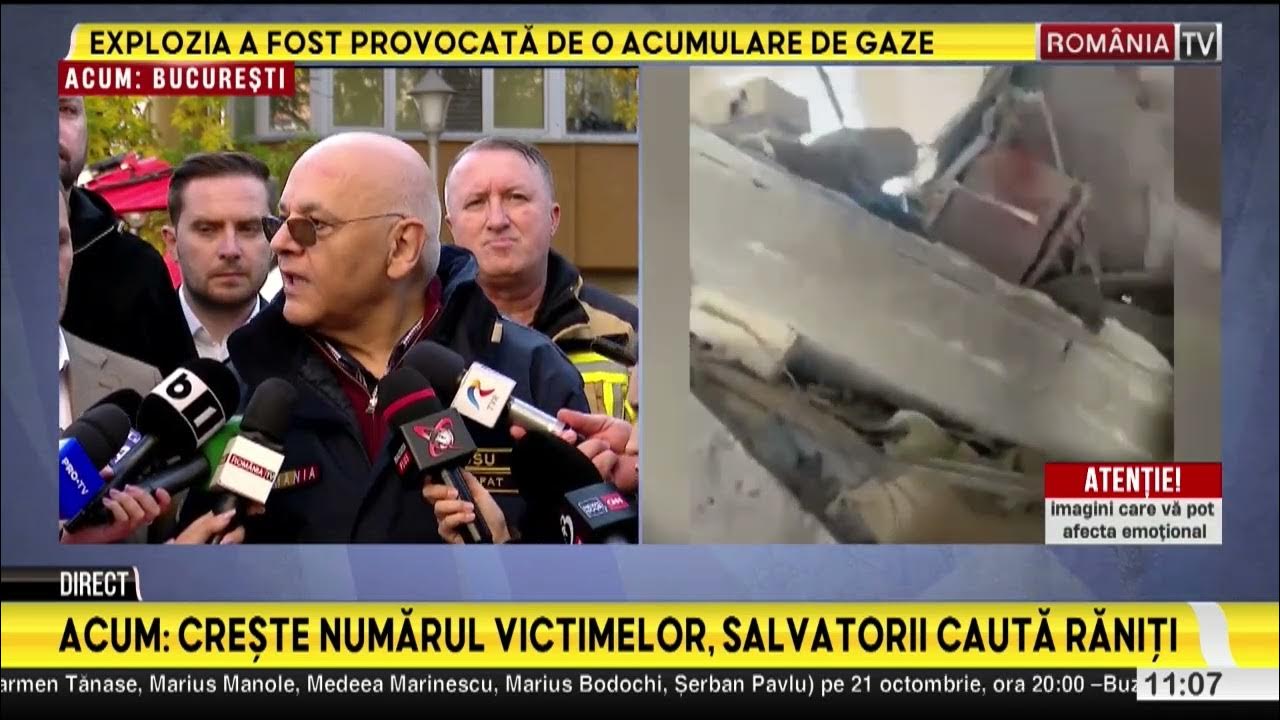 Războiul informațional după explozia din Rahova: Raed Arafat demontează știrile false și apără integritatea autorităților