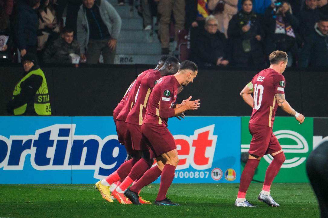 CFR Cluj salvează prestigiul României în Conference League