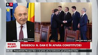 Furtună politică în România: Băsescu îl acuză pe Nicușor Dan de jocuri de culise