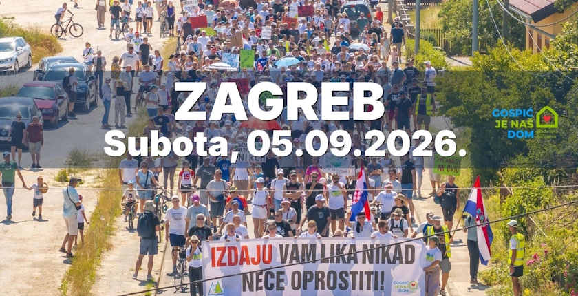 Protest masiv la Zagreb: Mii de croați cer acțiuni împotriva deșeurilor toxice