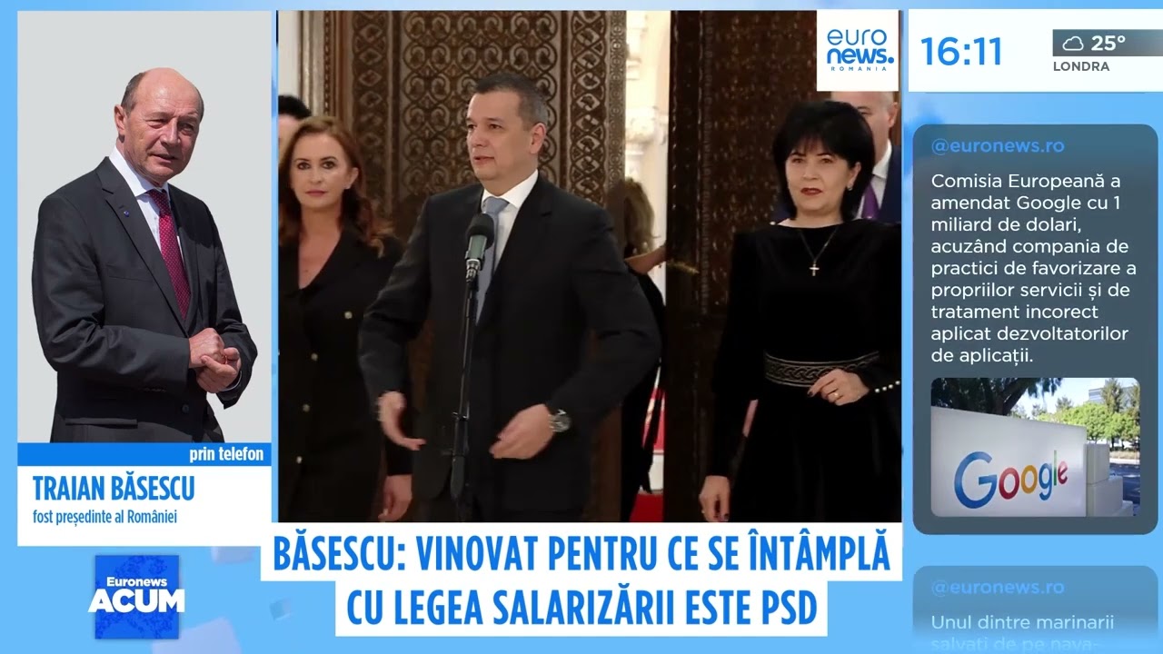 Traian Băsescu critica amendamentele PSD la legea ANI: „Neconstituționale și previzibile”